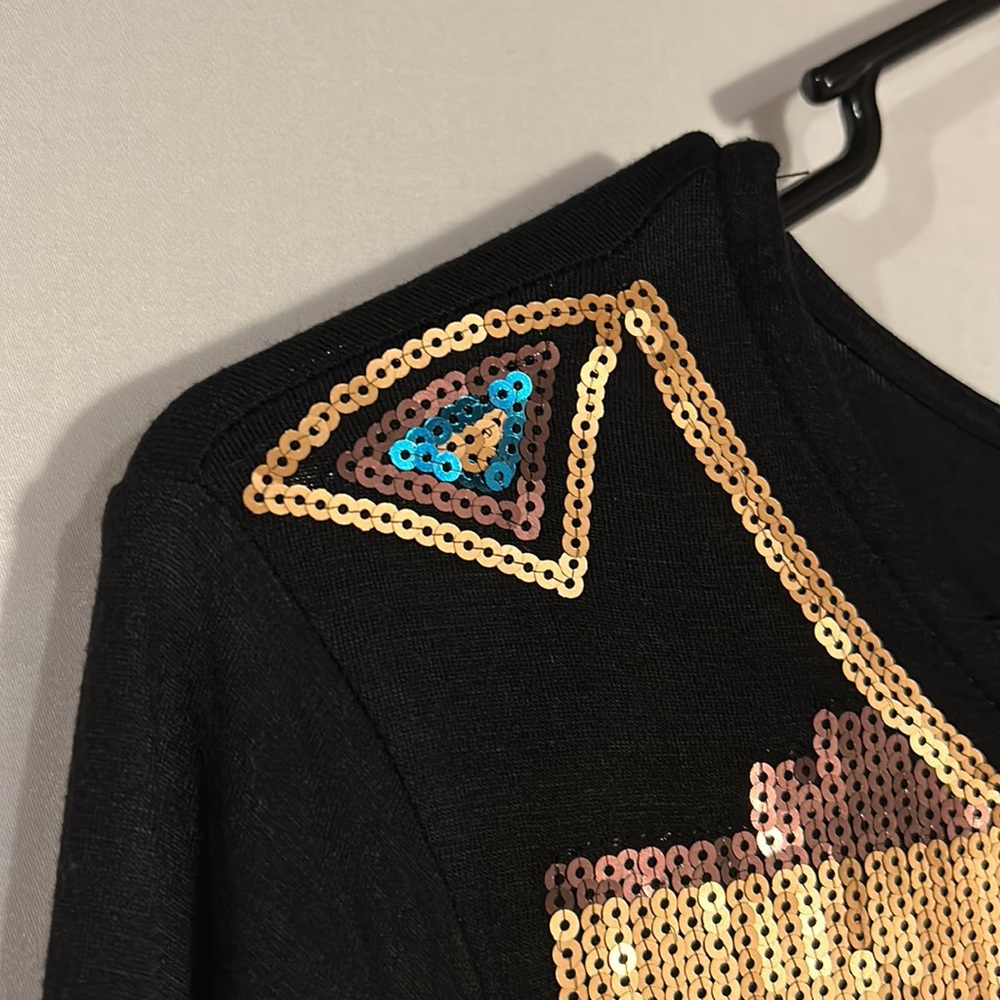 Back in the Saddle Blouse M Black/Multi - Picture 4 of 5